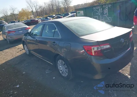 2012 Toyota Camry Le из США, поврежденный, VIN 4T1BF1FK0CU070435